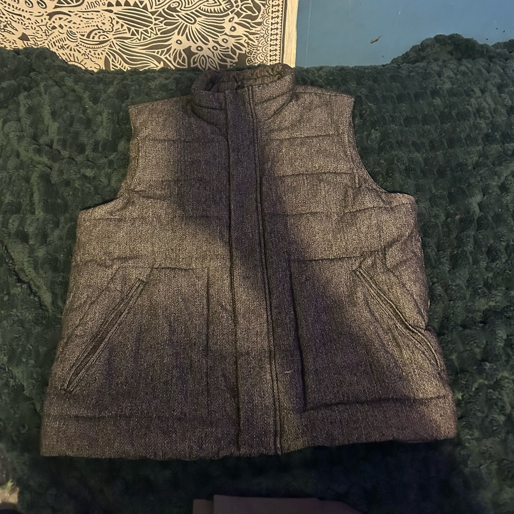H&M Gray Puffer Vest